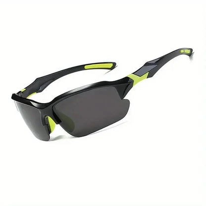 Unisex 4-Pack Sporty Eyewear, Polarized UV400 Windproof Anti-Glare Sunglasses with UV Protection for Running, Driving, Hiking Running Sunglasses, Lightweight Outdoor Sports Shades