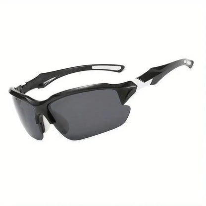 Unisex 4-Pack Sporty Eyewear, Polarized UV400 Windproof Anti-Glare Sunglasses with UV Protection for Running, Driving, Hiking Running Sunglasses, Lightweight Outdoor Sports Shades