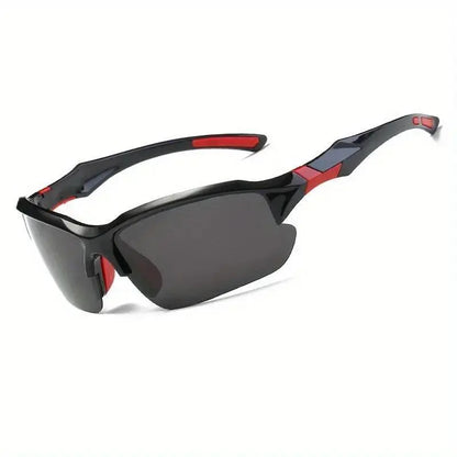 Unisex 4-Pack Sporty Eyewear, Polarized UV400 Windproof Anti-Glare Sunglasses with UV Protection for Running, Driving, Hiking Running Sunglasses, Lightweight Outdoor Sports Shades